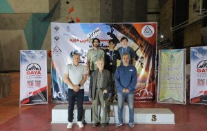 پایان بیست و دومین دوره از مسابقات سنگنوردی قهرمانی کشور در همدان